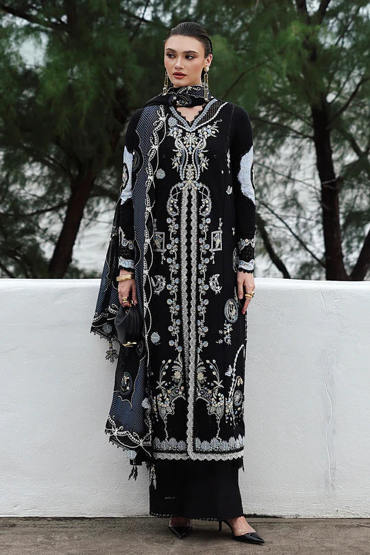 Qalamkar | Qline Linen 2025 | KL-09 ZYRA - House of Ayeza