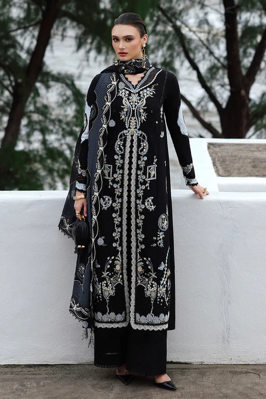 Qalamkar | Qline Linen 2025 | KL-09 ZYRA - House of Ayeza