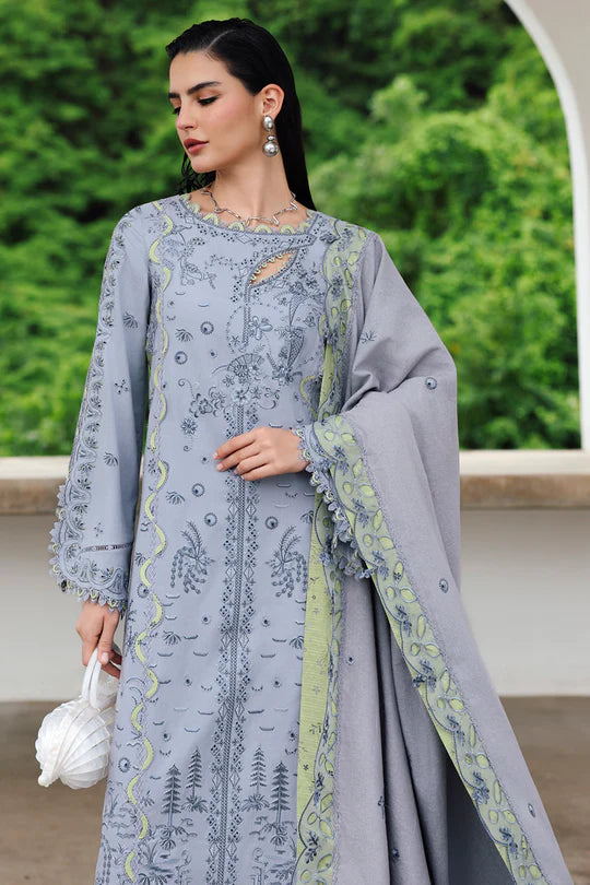 Qalamkar | Qline Linen 2025 | KL-13 SAAHIL - House of Ayeza