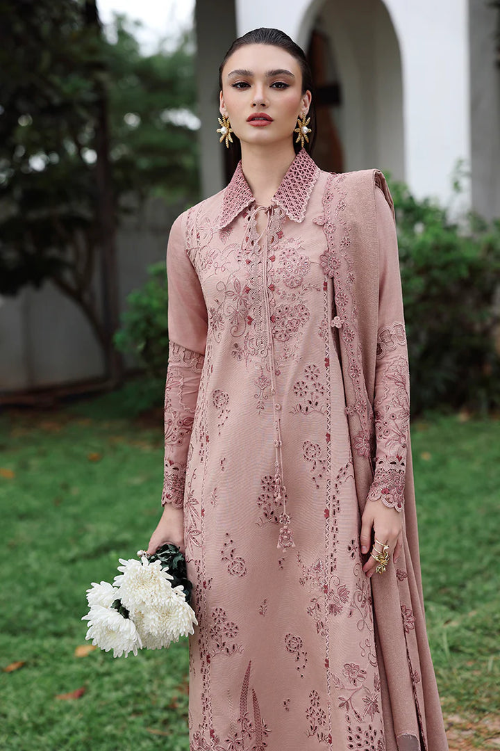 Qalamkar | Qline Linen 2025 | KL-08 VEIL - House of Ayeza