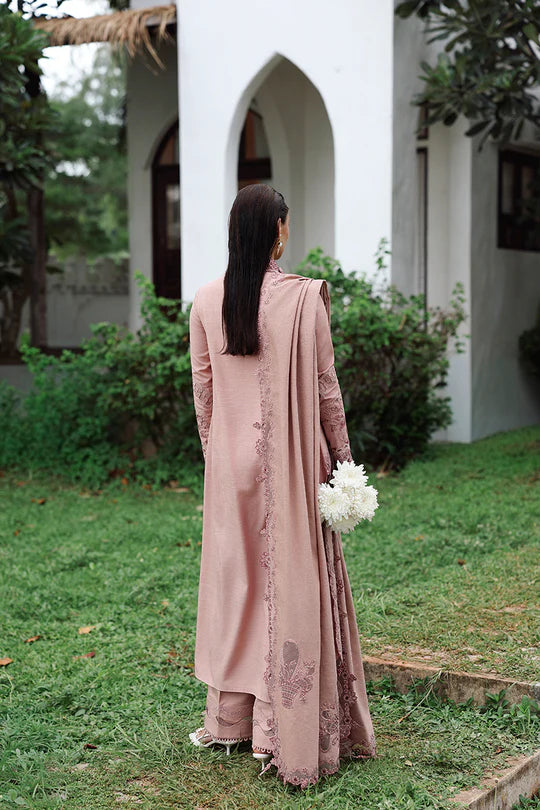 Qalamkar | Qline Linen 2025 | KL-08 VEIL - House of Ayeza