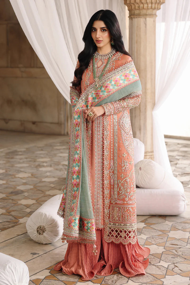 Qalamkar | Shadmaani Formals 2025 | RH-04 ZEHRA - House of Ayeza