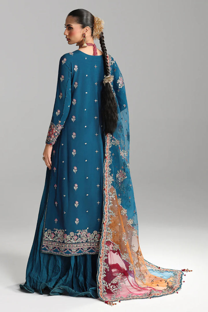 Qalamkar | Shadmaani Formals 2025 | RH-02 NEELAM - House of Ayeza