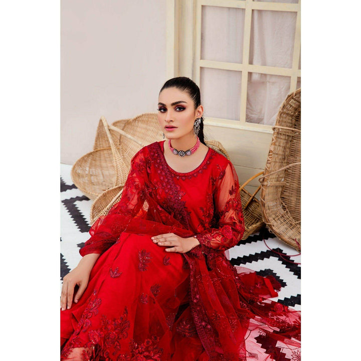 A-Meenah | Vermillion Luxe Pret Collection 21 | AVL-05 - House of Faiza