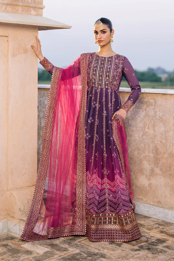 Iznik | Bandhani | UE-333 Embroidered Chiffon