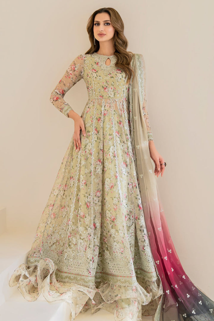 Jazmin | Formals | EMBROIDERED CHIFFON UC-3048 - House of Ayeza