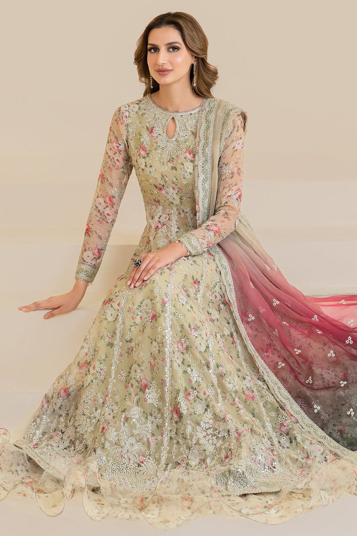 Jazmin | Formals | EMBROIDERED CHIFFON UC-3048 - House of Ayeza