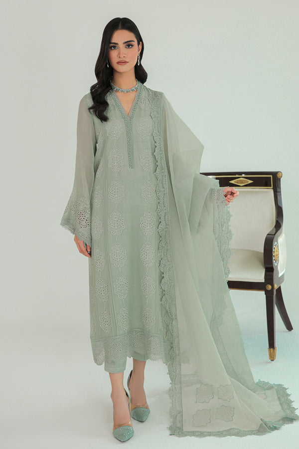 Baroque | Formals | EMBROIDERED CHIFFON UF 234 - House of Ayeza