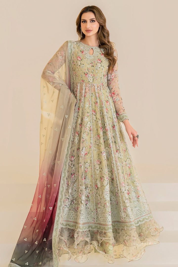 Jazmin | Formals | EMBROIDERED CHIFFON UC-3048 - House of Ayeza