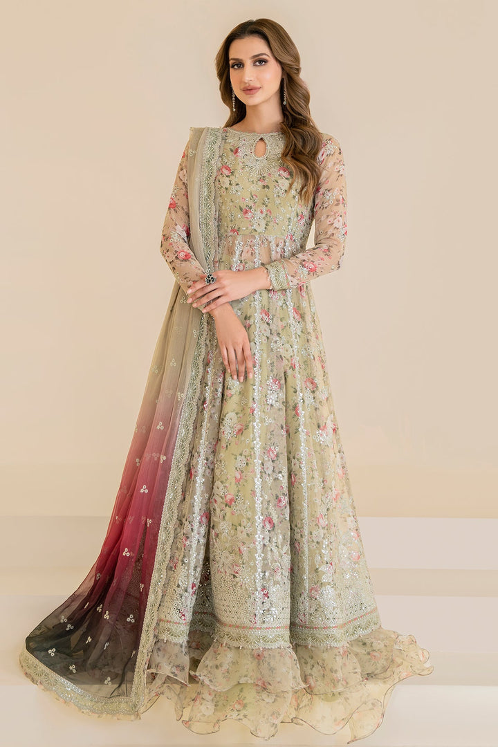 Jazmin | Formals | EMBROIDERED CHIFFON UC-3048 - House of Ayeza