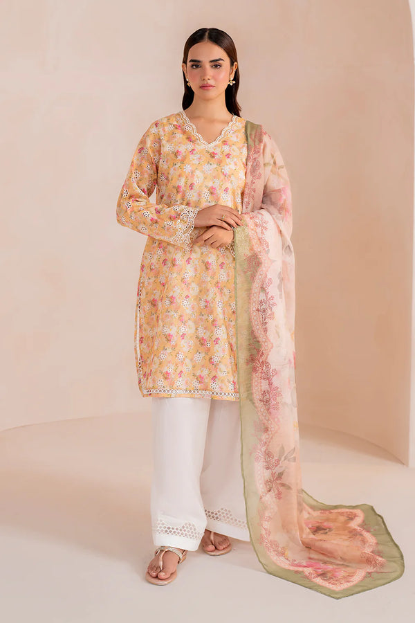 Baroque | EMBROIDERED PRINTED LAWN UF-709