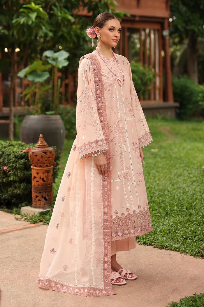 Baroque | Stitched 25 | EMBROIDERED LAWN UF-4261 - House of Ayeza