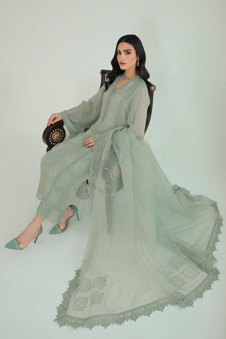 Baroque | Formals | EMBROIDERED CHIFFON UF 234 - House of Ayeza