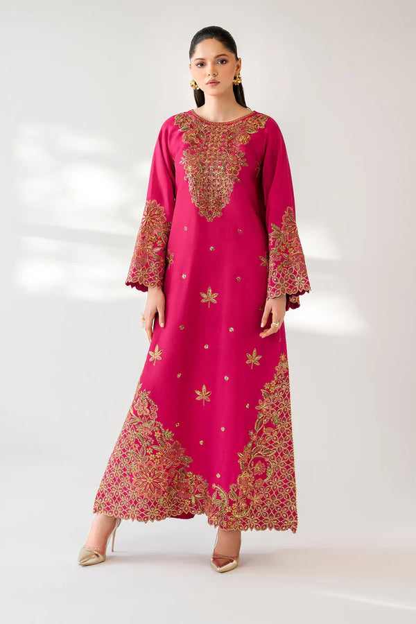 Baroque | EMBROIDERED RAW SILK PR-1165 - House of Ayeza