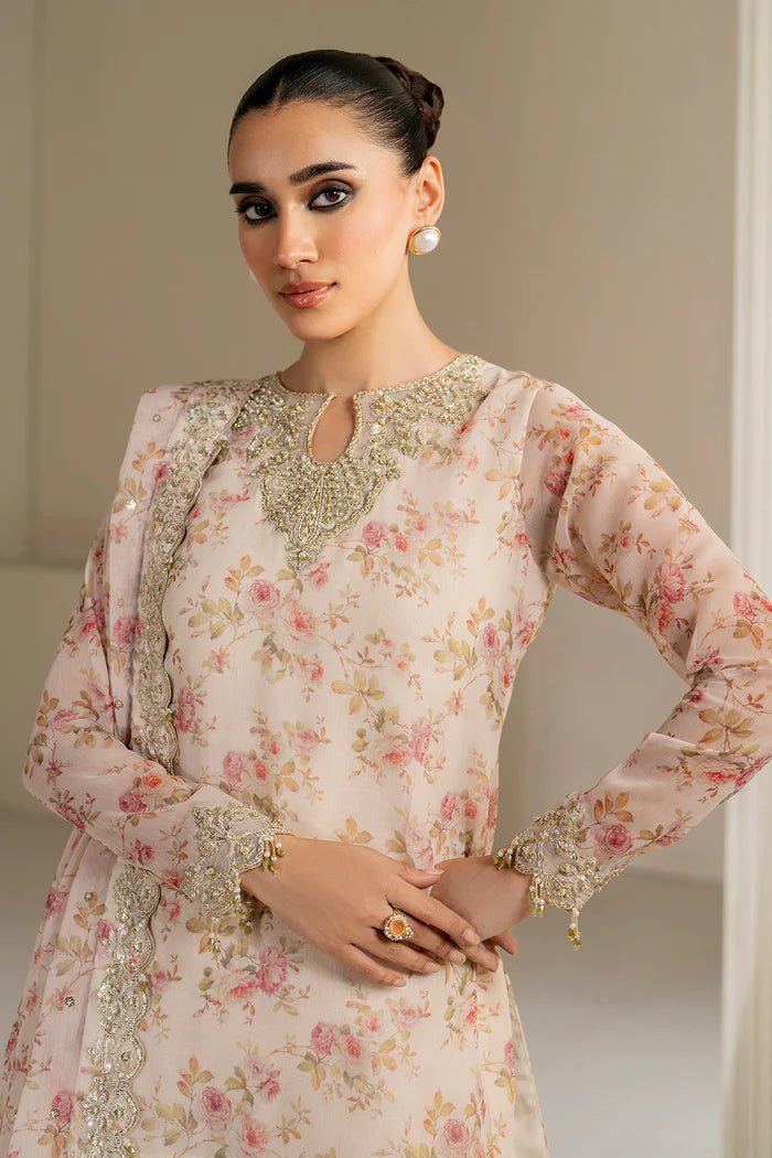 Baroque | EMBROIDERED CHIFFON UF-4164 - House of Ayeza