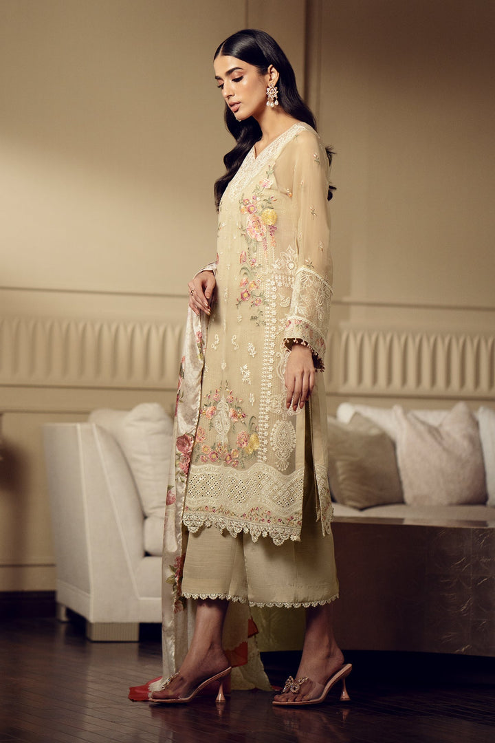 Baroque | Formals | EMBROIDERED CHIFFON UF-513 - House of Ayeza