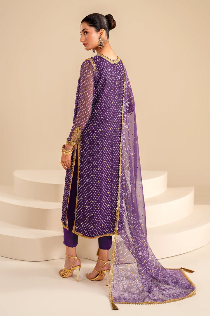 Baroque | Formals | EMBROIDERED CHIFFON UF-625 - House of Ayeza