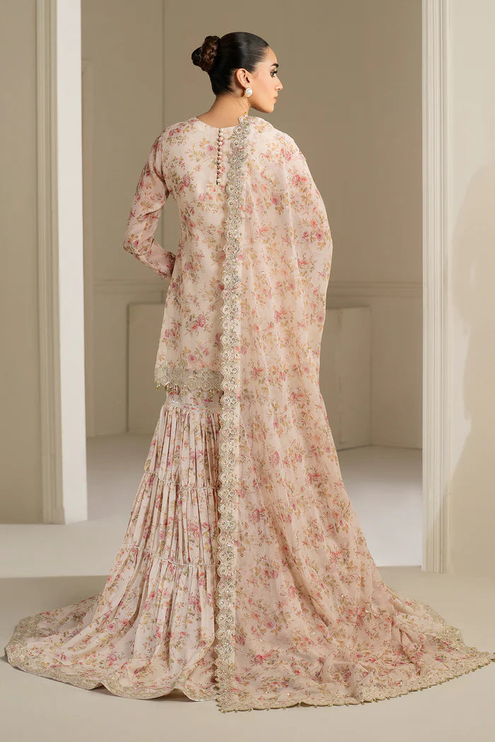 Baroque | EMBROIDERED CHIFFON UF-4164 - House of Ayeza