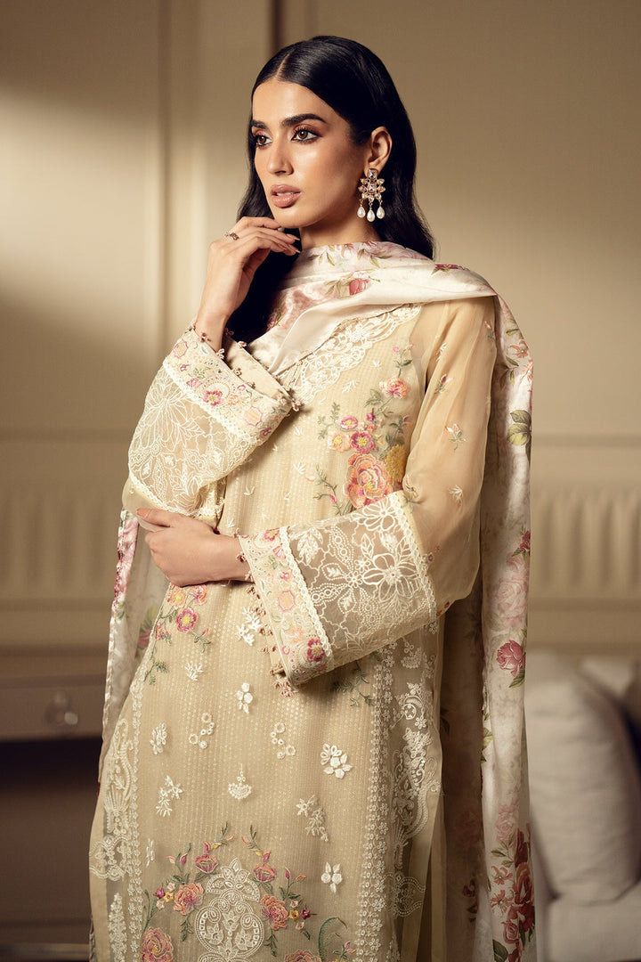 Baroque | Formals | EMBROIDERED CHIFFON UF-513 - House of Ayeza