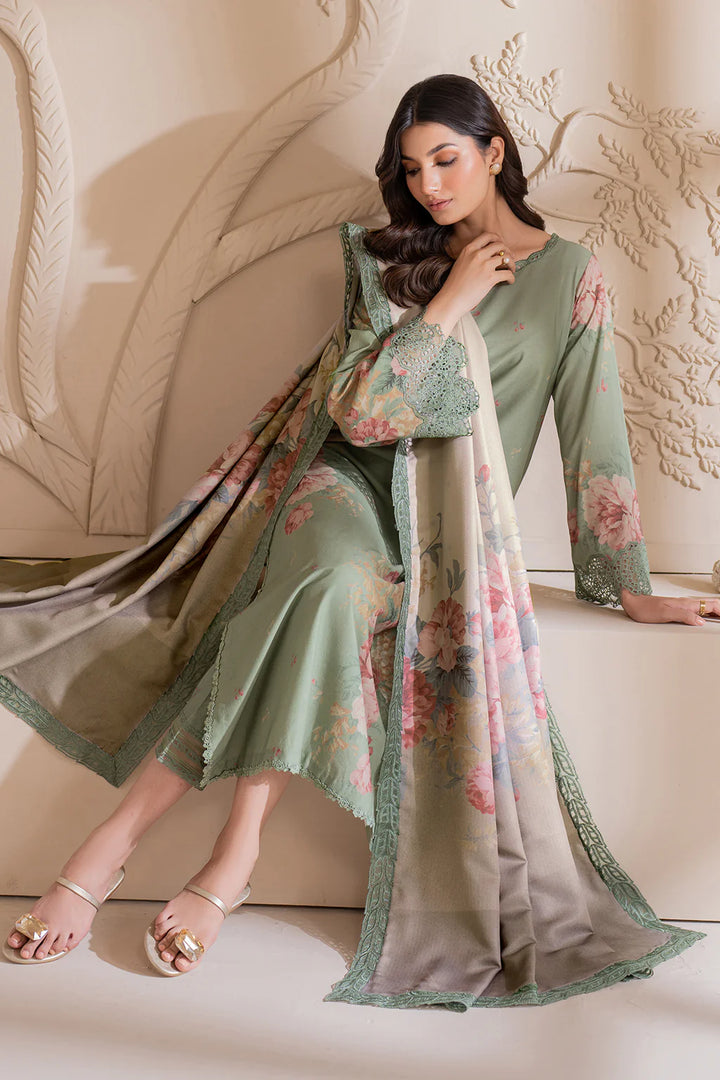 Iznik | Exclusive Winter | UE-346 Printed Viscose - House of Ayeza