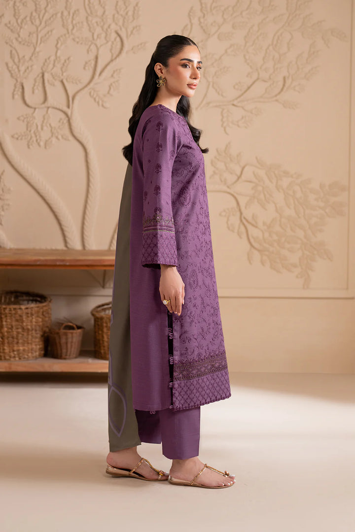 Iznik | Exclusive Winter | UE-298 Embroidered Khaddar - House of Ayeza