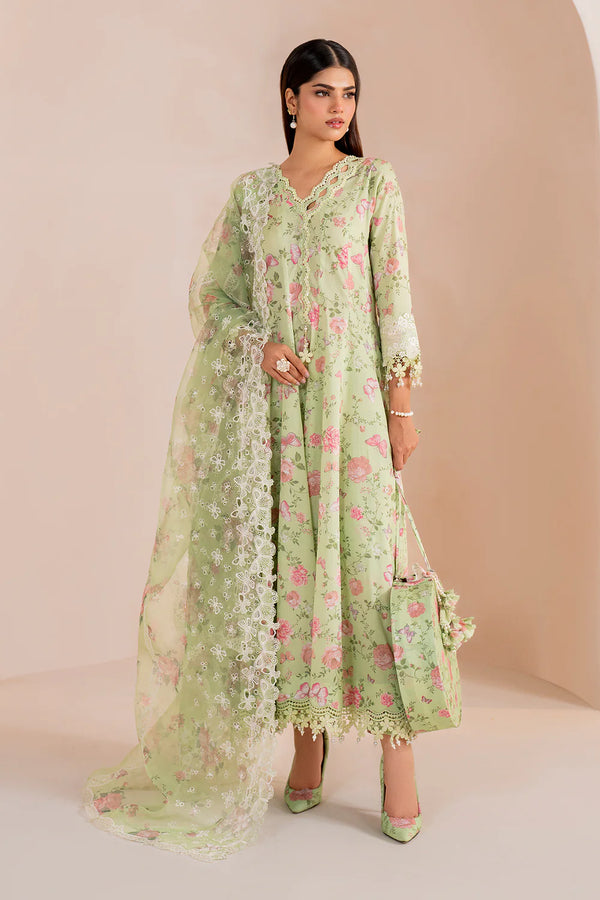 Baroque | EMBROIDERED PRINTED LAWN UF-711