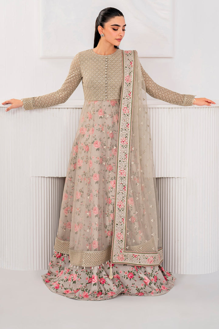 Jazmin | Formals | EMBROIDERED CHIFFON UC-3059 - House of Ayeza