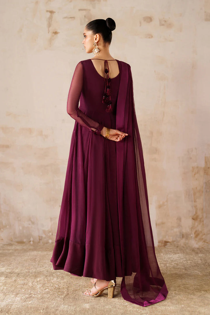 Baroque | Ensembles | EMBROIDERED CHIFFON EN-1218 - House of Ayeza