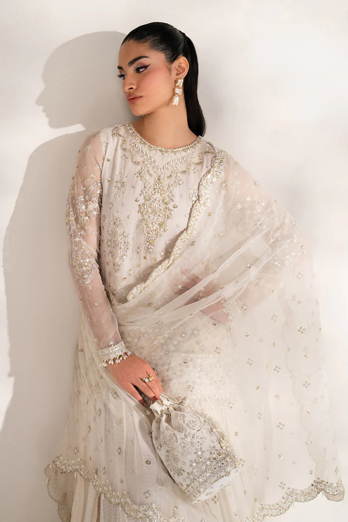Baroque | EMBROIDERED CHIFFON UF-4140 - House of Ayeza