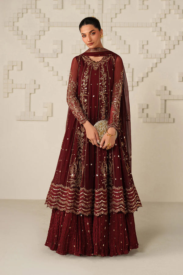 Iznik I Festive Formal I UE-413 Embroidered Chiffon main image 0