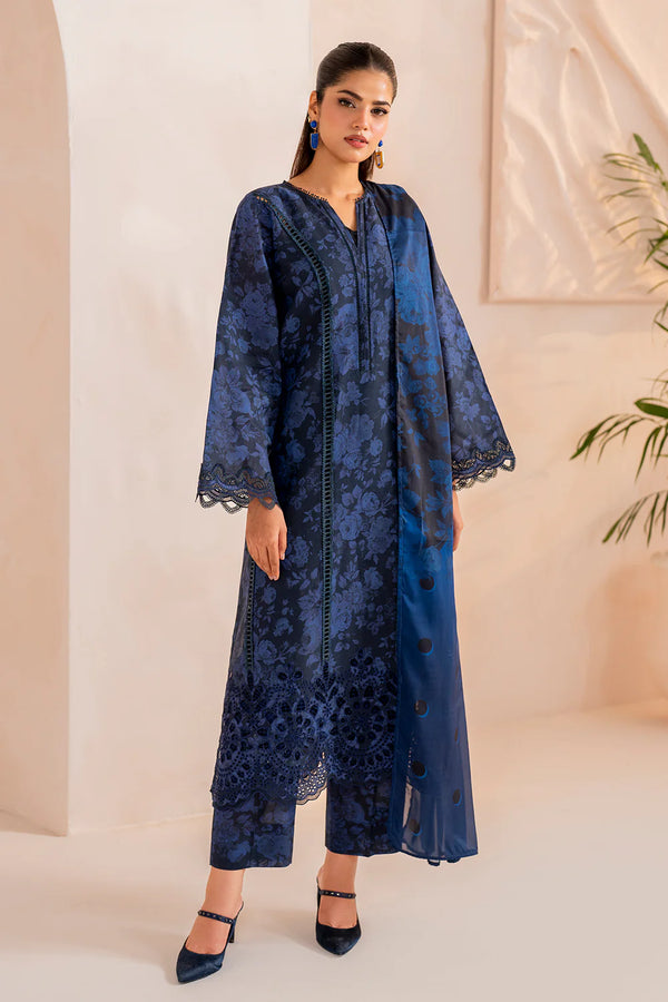 Baroque | EMBROIDERED PRINTED LAWN UF-714