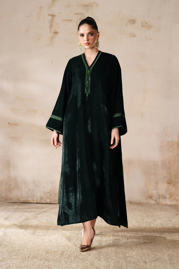 Baroque | Ensembles | SOLID VELVET SUIT EN-1214 - House of Ayeza