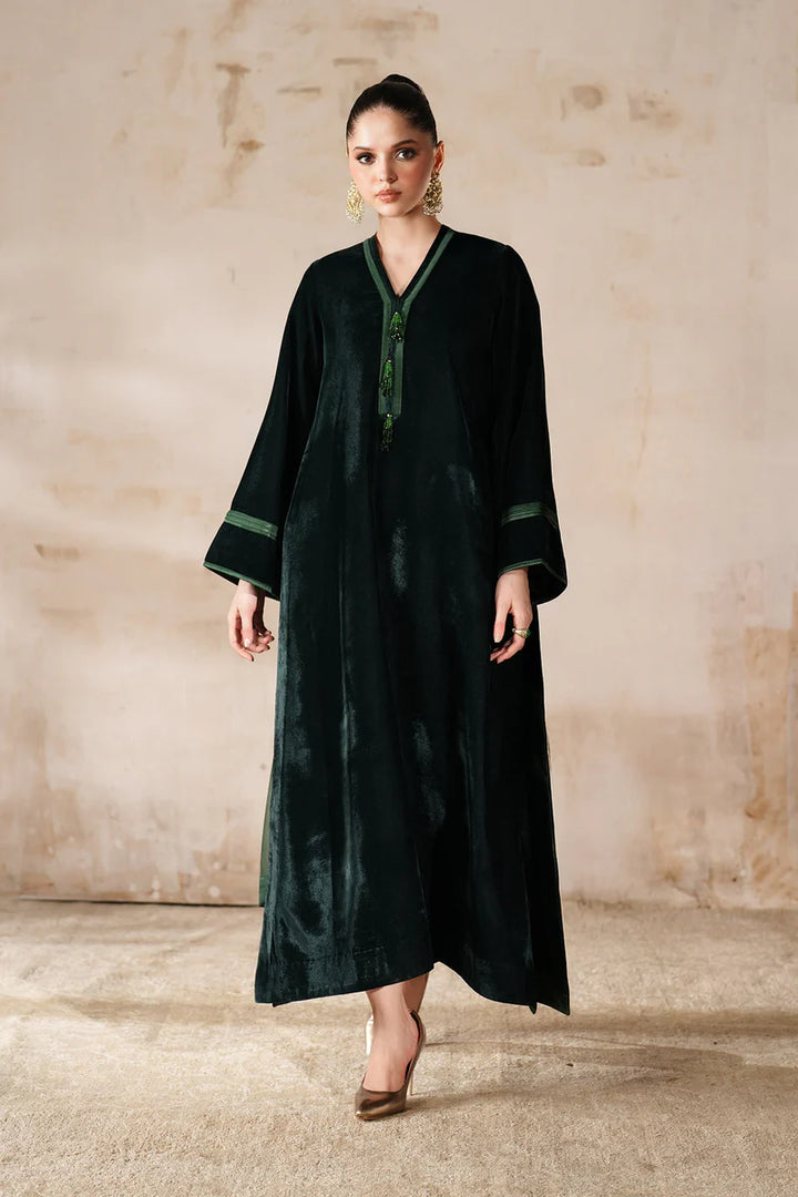 Baroque | Ensembles | SOLID VELVET SUIT EN-1214 - House of Ayeza