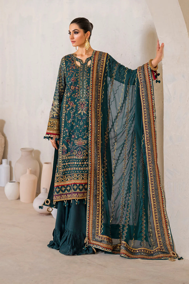 Iznik | CC-46 Embroidered Chiffon