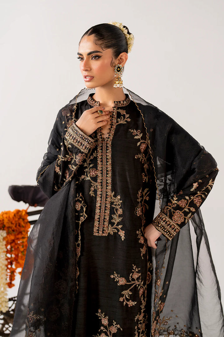 Iznik | Luxe Rawsilk | IRS-23 Embroidered Rawsilk - House of Ayeza