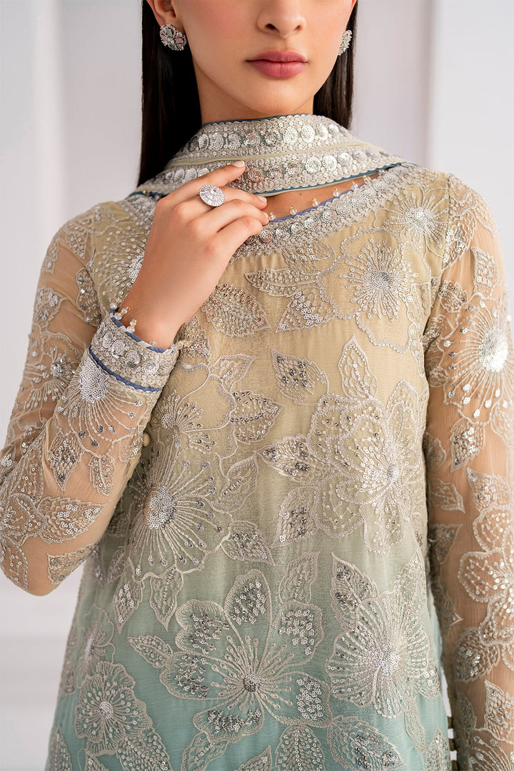 Jazmin | Formals | EMBROIDERED CHIFFON UC-3052 - House of Ayeza