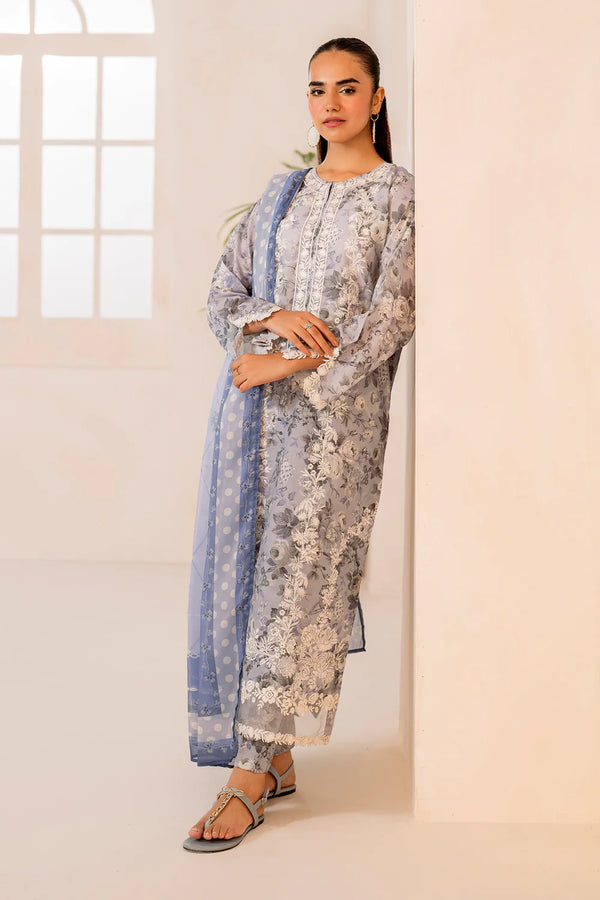 Baroque | EMBROIDERED PRINTED LAWN UF-715