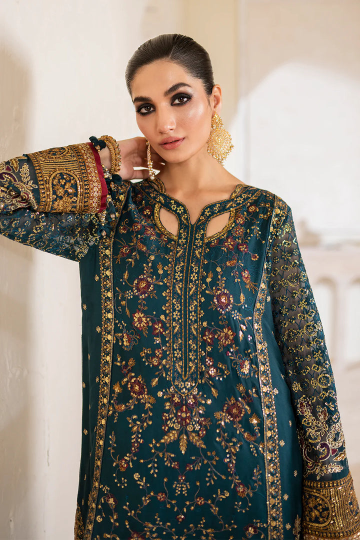 Iznik | CC-46 Embroidered Chiffon