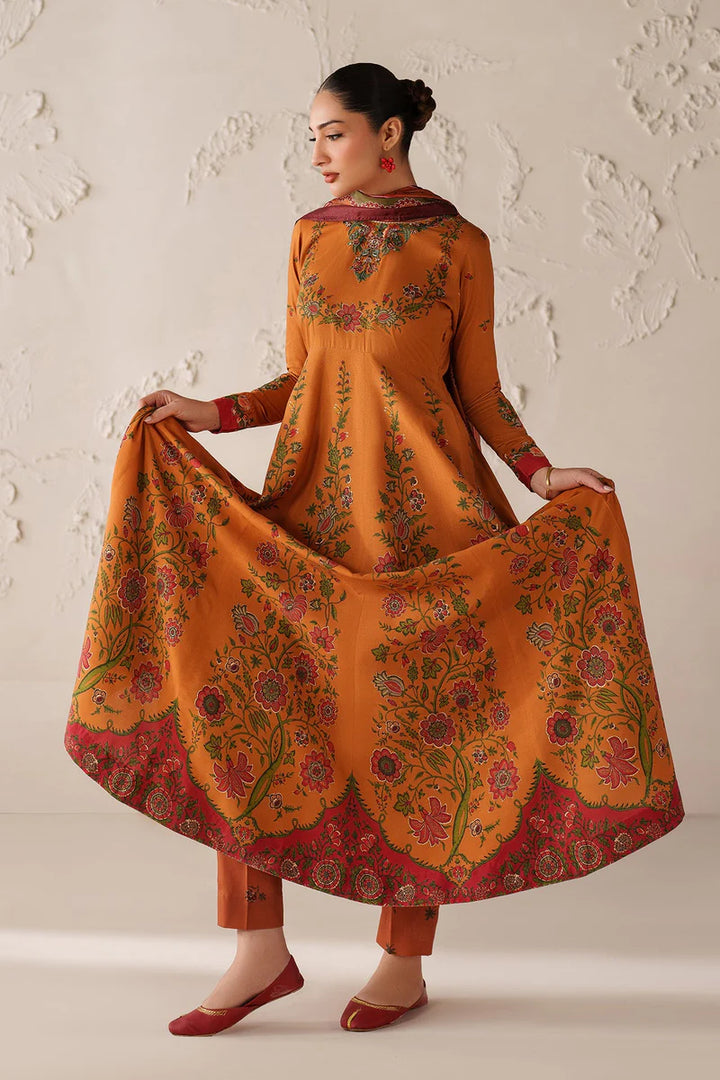 Baroque | EMBROIDERED PRINTED VISCOSE PR-1186 - House of Ayeza