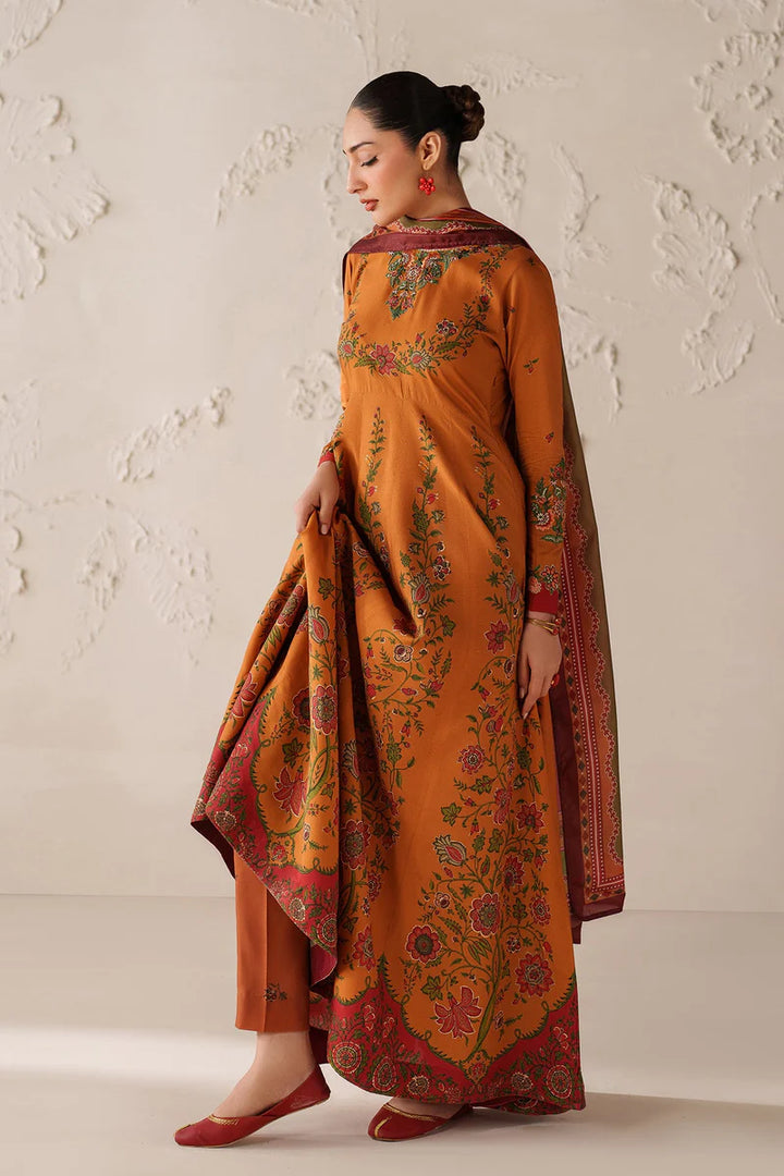 Baroque | EMBROIDERED PRINTED VISCOSE PR-1186 - House of Ayeza