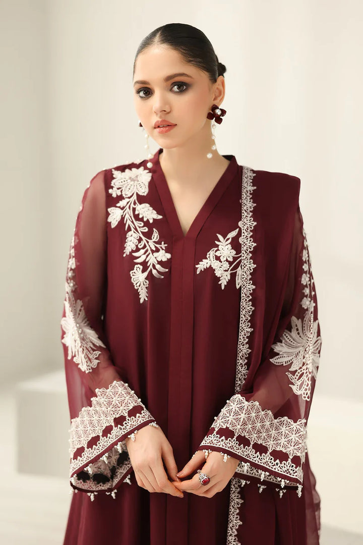 Baroque | EMBROIDERED CHIFFON PR-1160 - House of Ayeza