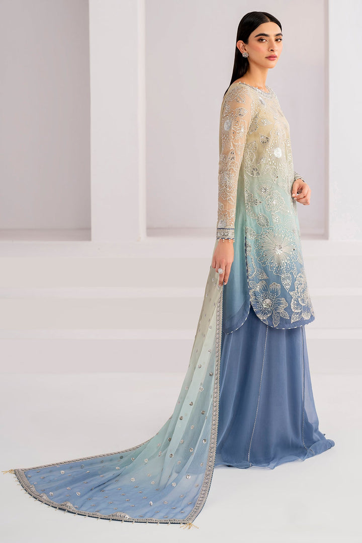 Jazmin | Formals | EMBROIDERED CHIFFON UC-3052 - House of Ayeza