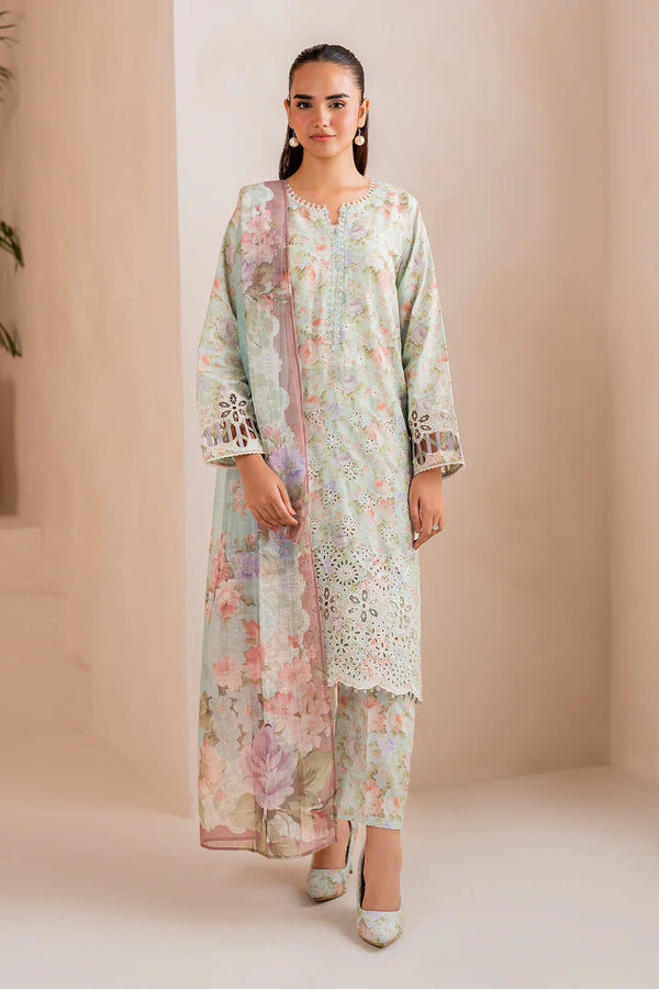 Baroque | EMBROIDERED PRINTED LAWN UF-717