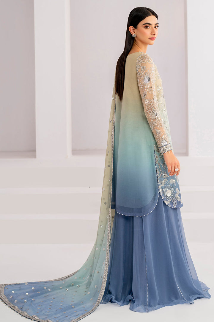 Jazmin | Formals | EMBROIDERED CHIFFON UC-3052 - House of Ayeza