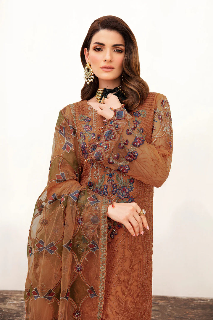 Ramsha | Minhal Organza | F-2407 - House of Ayeza