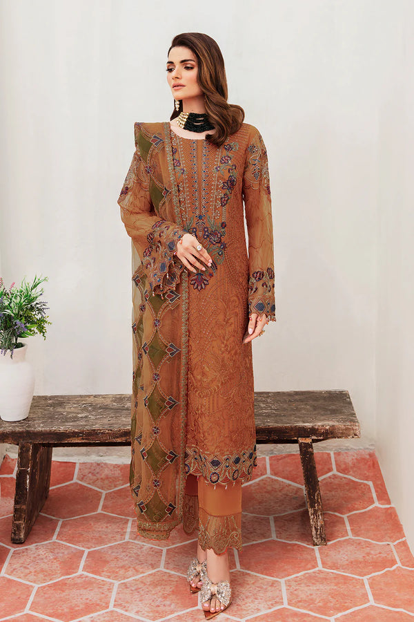 Ramsha | Minhal Organza | F-2407 - House of Ayeza