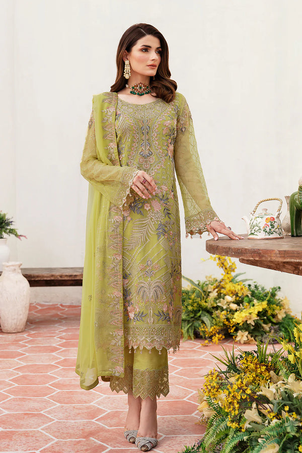 Ramsha | Minhal Organza | F-2408 - House of Ayeza