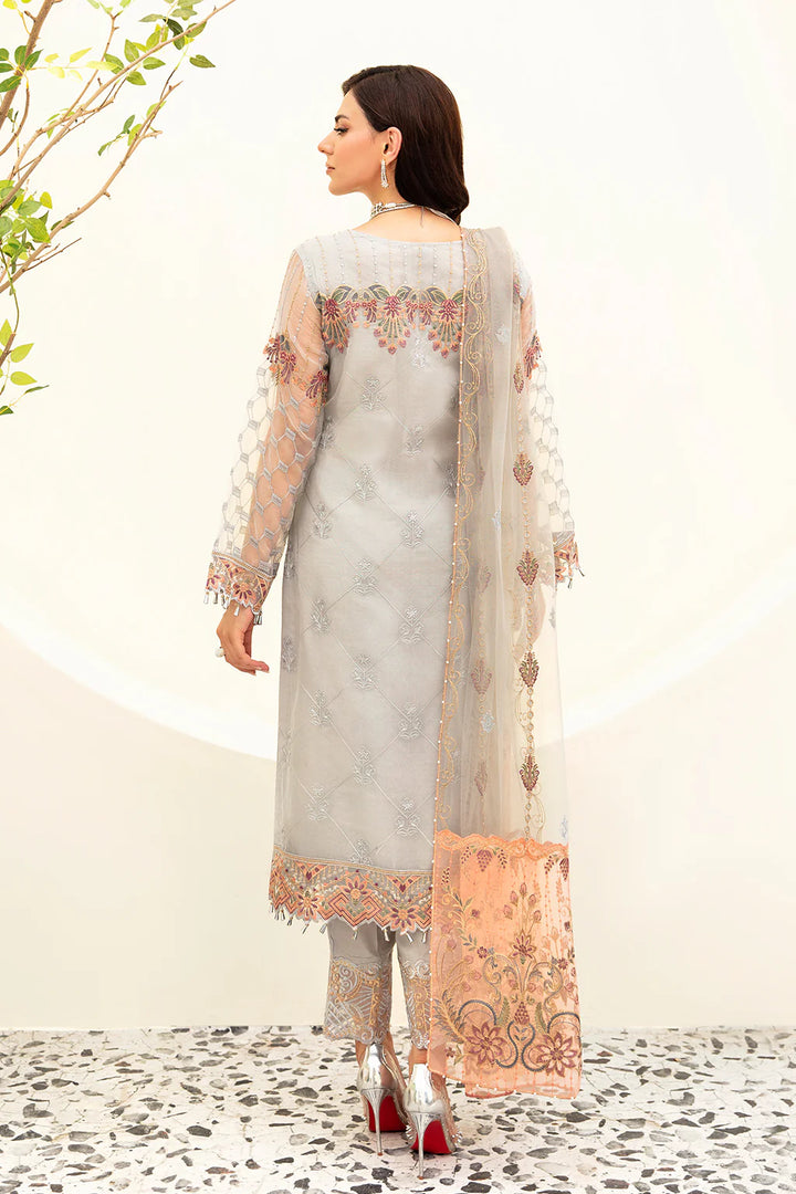 Ramsha | Minhal Organza | M-909 - House of Ayeza