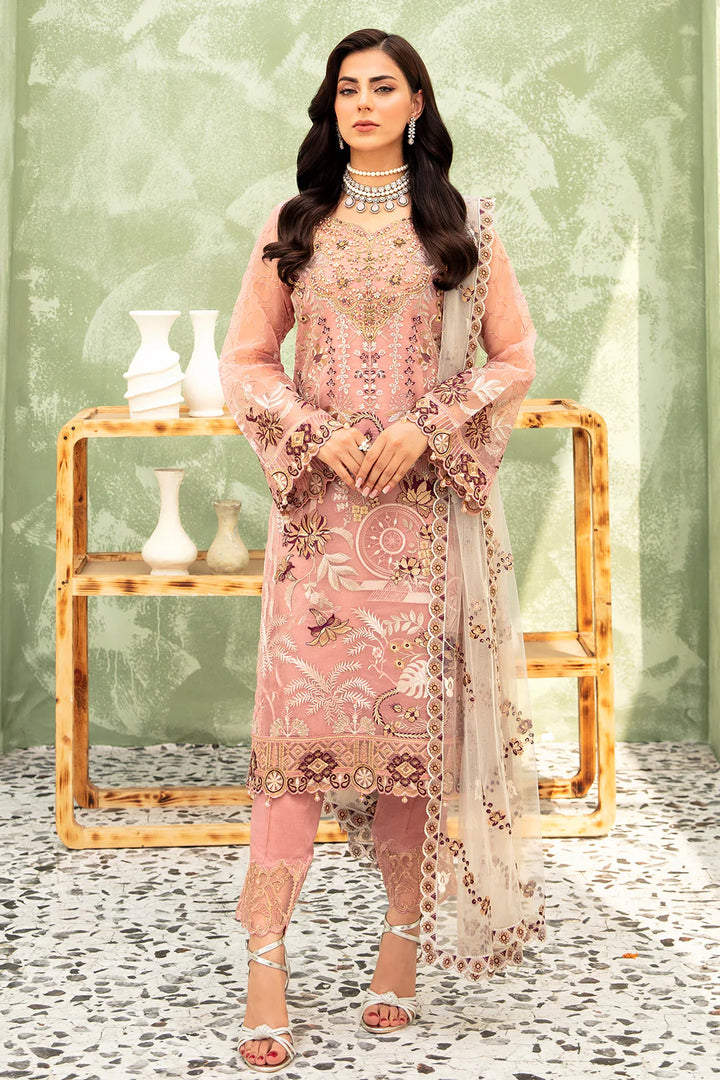 Ramsha | Minhal Organza | M-903 - House of Ayeza