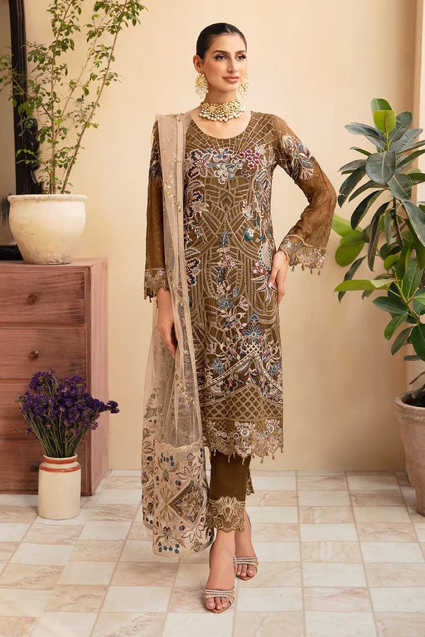 Ramsha | Chevron | A-910 - House of Ayeza